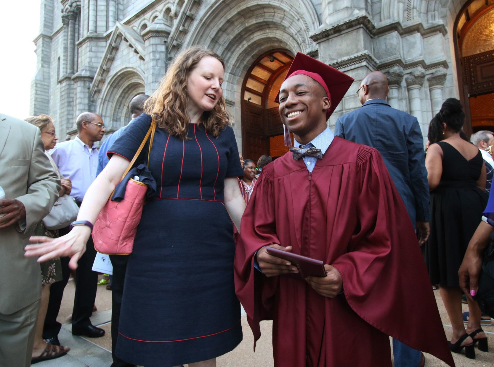 Brandon Gardner graduates from Trinity Catholic